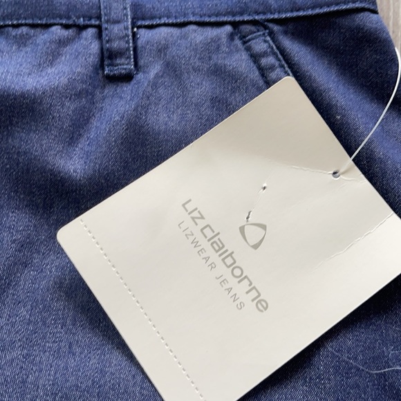 Liz Claiborne Blue Skirt Size 12 - Picture 8 of 14